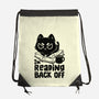 I'm Reading Back Off Cat-None-Drawstring-Bag-koalastudio