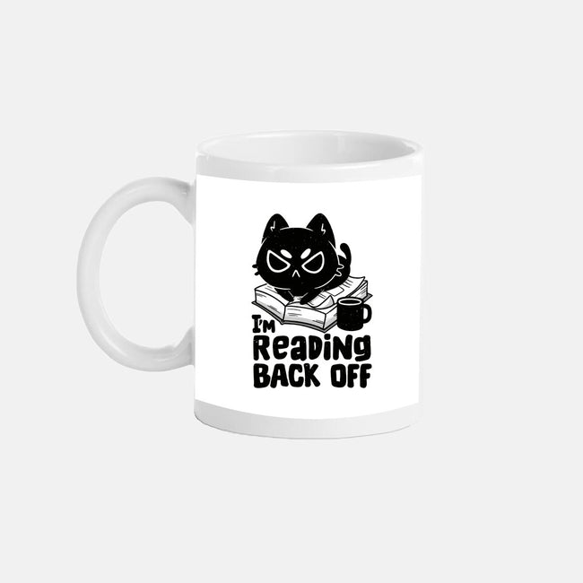 I'm Reading Back Off Cat-None-Mug-Drinkware-koalastudio