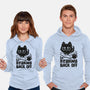 I'm Reading Back Off Cat-Unisex-Pullover-Sweatshirt-koalastudio