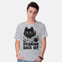I'm Reading Back Off Cat-Mens-Basic-Tee-koalastudio