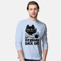 I'm Reading Back Off Cat-Mens-Long Sleeved-Tee-koalastudio