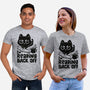 I'm Reading Back Off Cat-Unisex-Basic-Tee-koalastudio