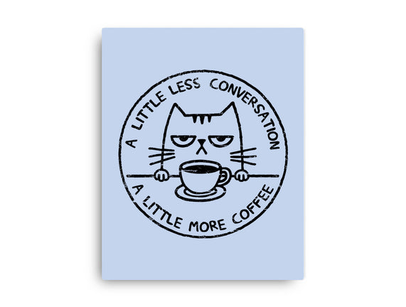 A Little More Coffee