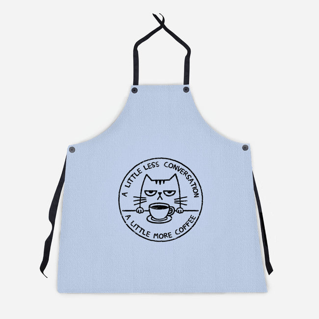 A Little More Coffee-Unisex-Kitchen-Apron-BridgeWalker