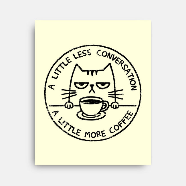 A Little More Coffee-None-Stretched-Canvas-BridgeWalker