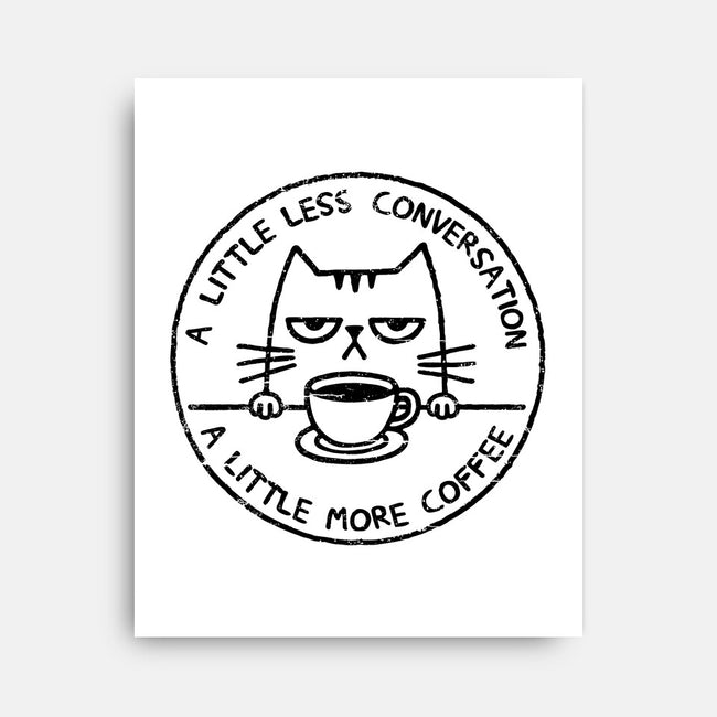 A Little More Coffee-None-Stretched-Canvas-BridgeWalker