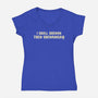 I Shall Shenan Then Shenanigan-Womens-V-Neck-Tee-worlddominationforcats