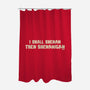 I Shall Shenan Then Shenanigan-None-Polyester-Shower Curtain-worlddominationforcats