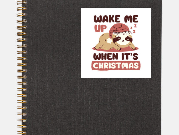 Wake Me Up When It's Christmas