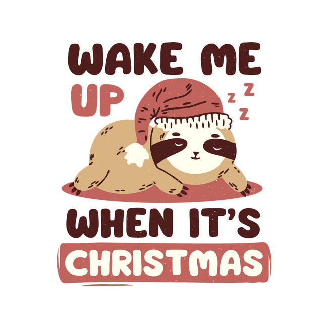Wake Me Up When It's Christmas-Baby-Basic-Tee-brunopires