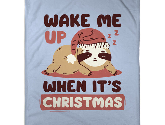 Wake Me Up When It's Christmas