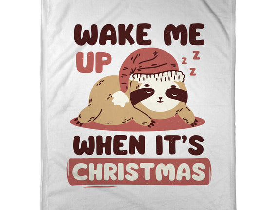 Wake Me Up When It's Christmas