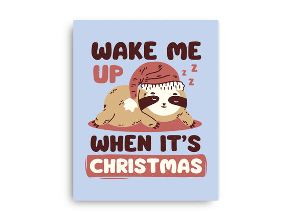 Wake Me Up When It's Christmas