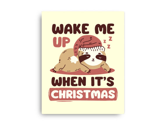 Wake Me Up When It's Christmas