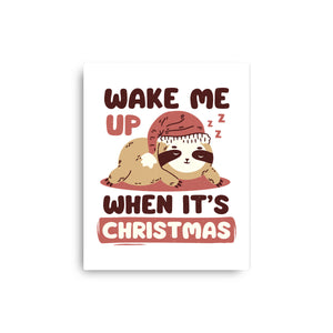 Wake Me Up When It's Christmas