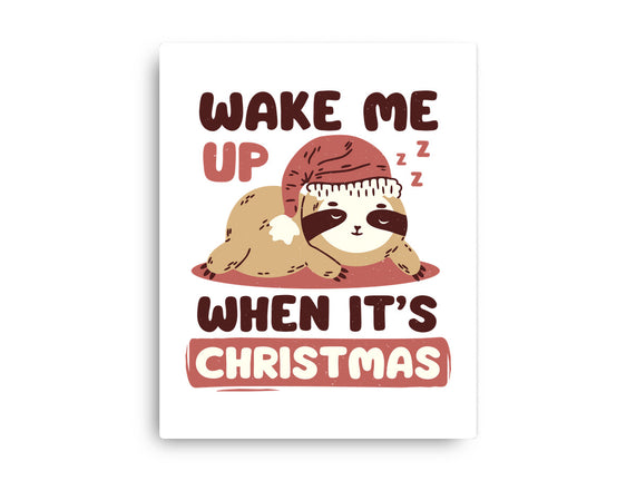 Wake Me Up When It's Christmas