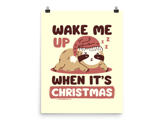 Wake Me Up When It's Christmas
