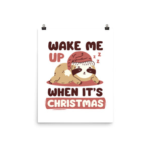 Wake Me Up When It's Christmas