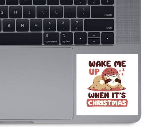 Wake Me Up When It's Christmas