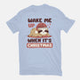 Wake Me Up When It's Christmas-Womens-Fitted-Tee-brunopires