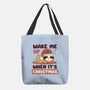 Wake Me Up When It's Christmas-None-Basic Tote-Bag-brunopires