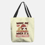 Wake Me Up When It's Christmas-None-Basic Tote-Bag-brunopires