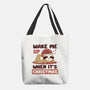 Wake Me Up When It's Christmas-None-Basic Tote-Bag-brunopires