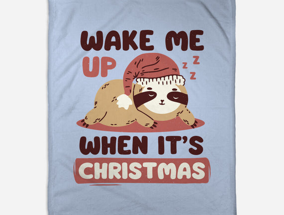 Wake Me Up When It's Christmas