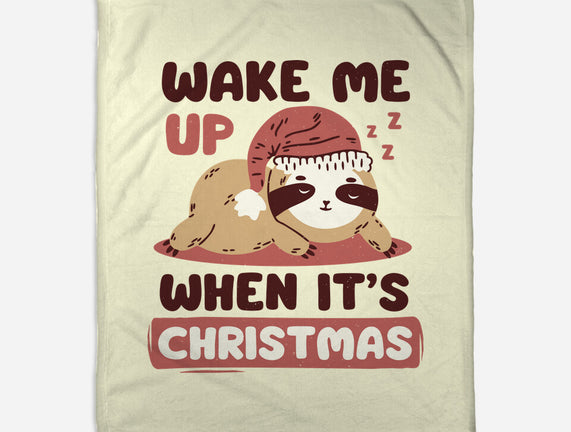 Wake Me Up When It's Christmas