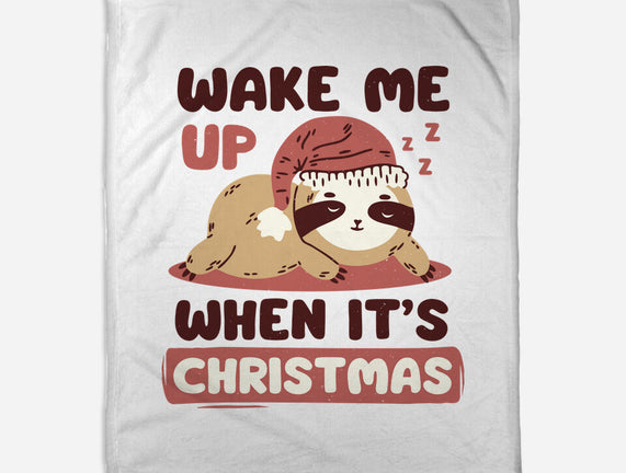 Wake Me Up When It's Christmas