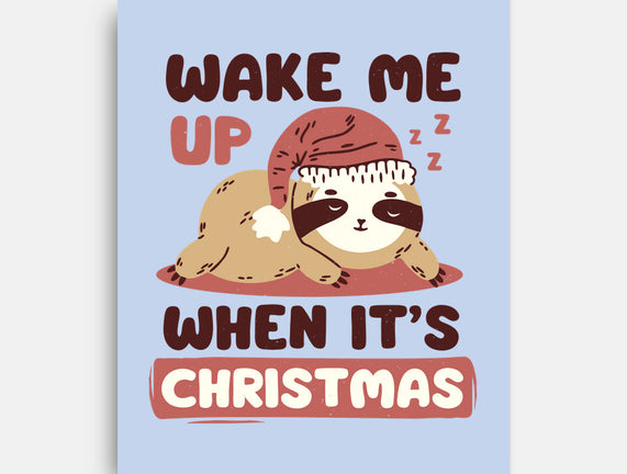 Wake Me Up When It's Christmas
