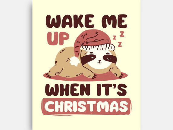 Wake Me Up When It's Christmas