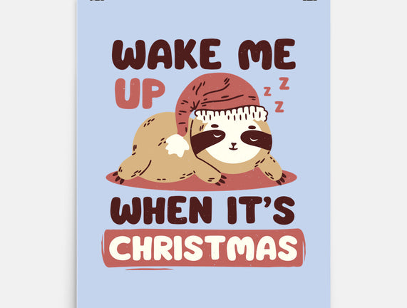 Wake Me Up When It's Christmas