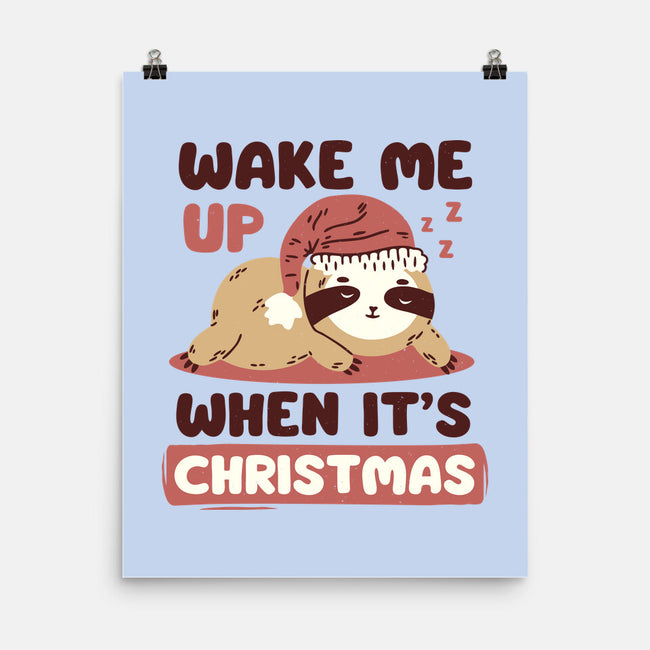 Wake Me Up When It's Christmas-None-Matte-Poster-brunopires