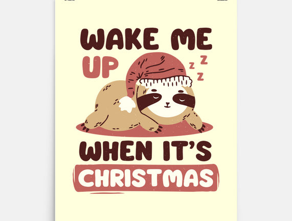 Wake Me Up When It's Christmas