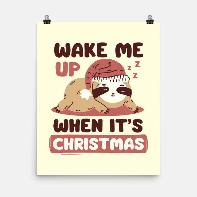 Wake Me Up When It's Christmas-None-Matte-Poster-brunopires