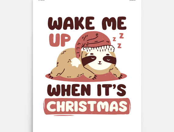 Wake Me Up When It's Christmas