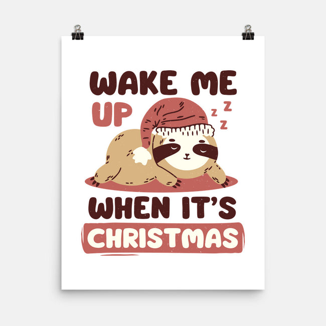 Wake Me Up When It's Christmas-None-Matte-Poster-brunopires