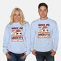 Wake Me Up When It's Christmas-Unisex-Crew Neck-Sweatshirt-brunopires
