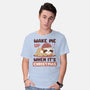 Wake Me Up When It's Christmas-Mens-Basic-Tee-brunopires