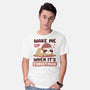 Wake Me Up When It's Christmas-Mens-Basic-Tee-brunopires