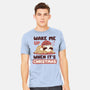 Wake Me Up When It's Christmas-Mens-Heavyweight-Tee-brunopires
