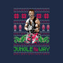 Jungle All The Way-Womens-Fitted-Tee-rocketman_art