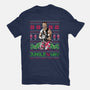 Jungle All The Way-Womens-Fitted-Tee-rocketman_art