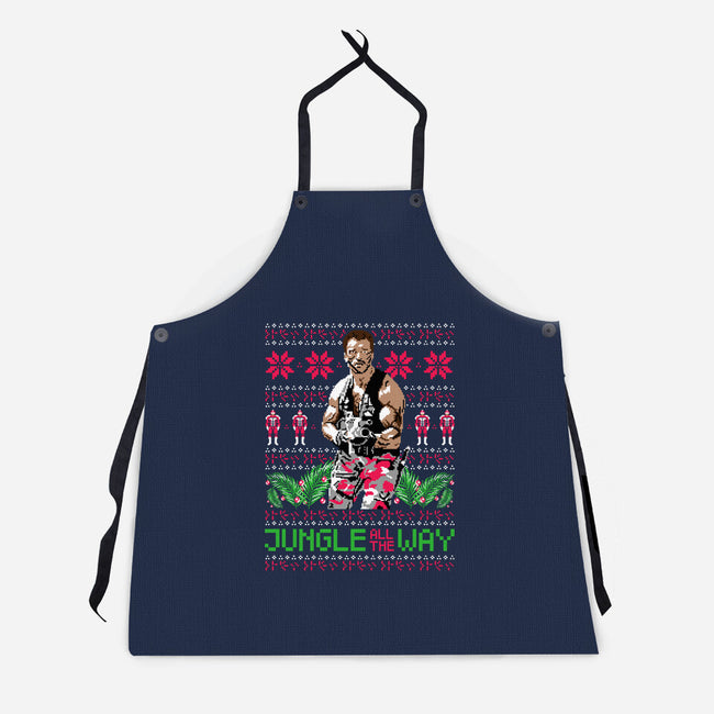 Jungle All The Way-Unisex-Kitchen-Apron-rocketman_art