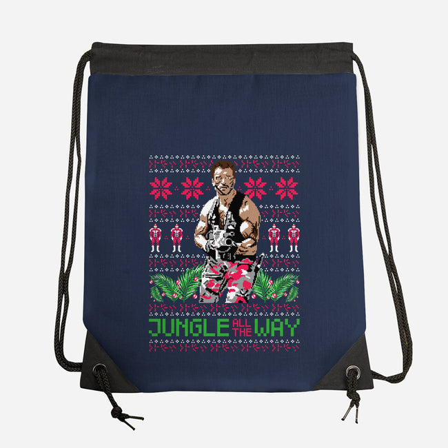 Jungle All The Way-None-Drawstring-Bag-rocketman_art