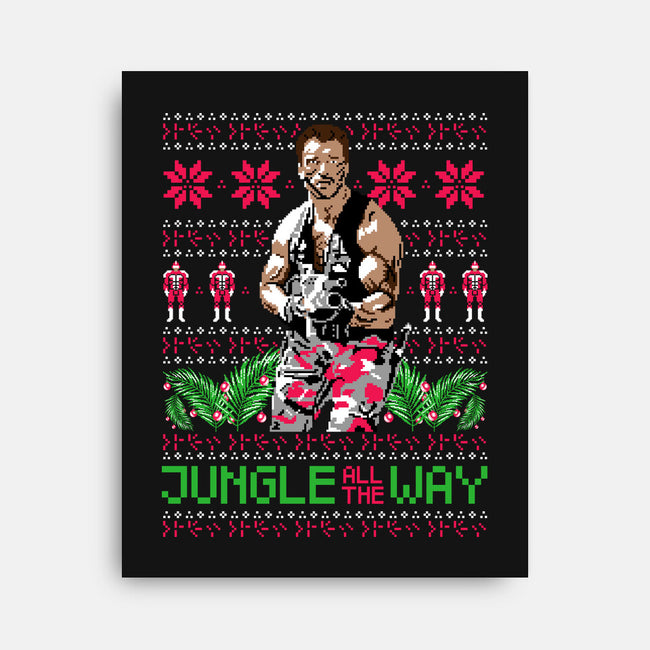 Jungle All The Way-None-Stretched-Canvas-rocketman_art