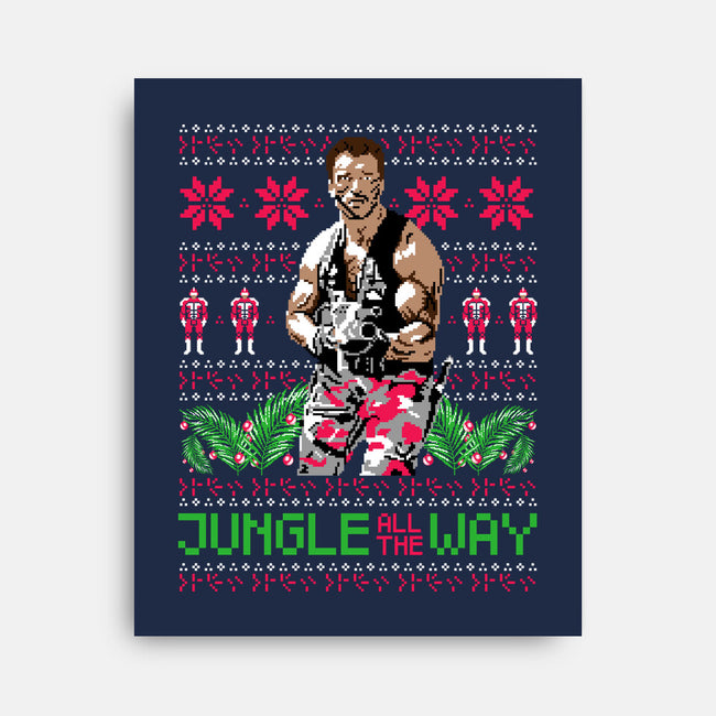 Jungle All The Way-None-Stretched-Canvas-rocketman_art