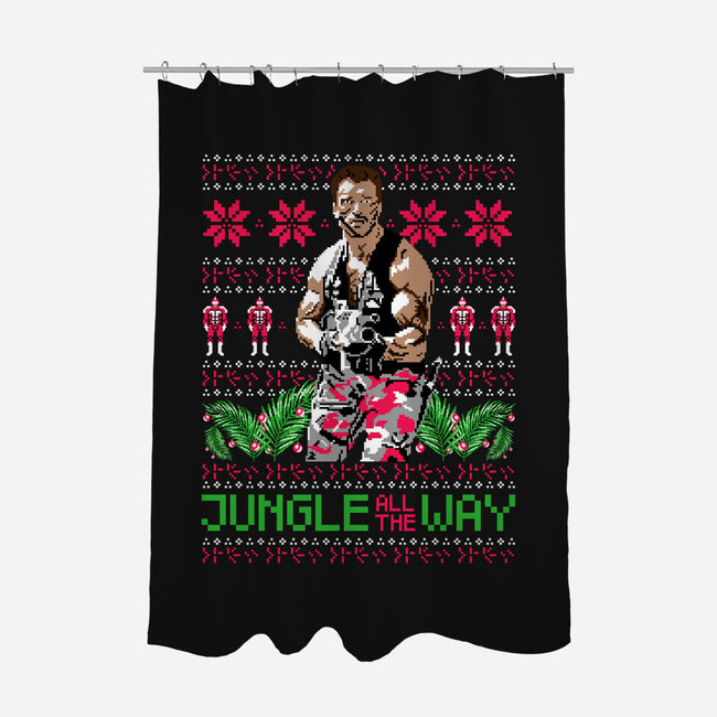 Jungle All The Way-None-Polyester-Shower Curtain-rocketman_art