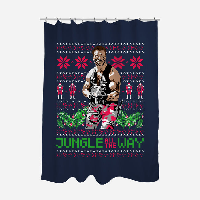 Jungle All The Way-None-Polyester-Shower Curtain-rocketman_art